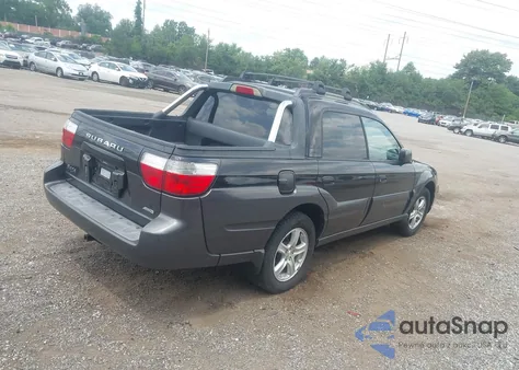 2005 Subaru Baja Sport из США, поврежденный, VIN 4S4BT62C757103694